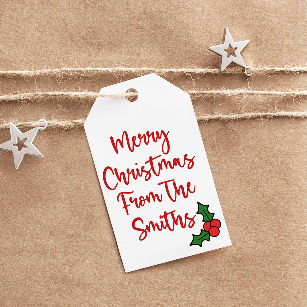Personalised Cute Holly Tag #3 image